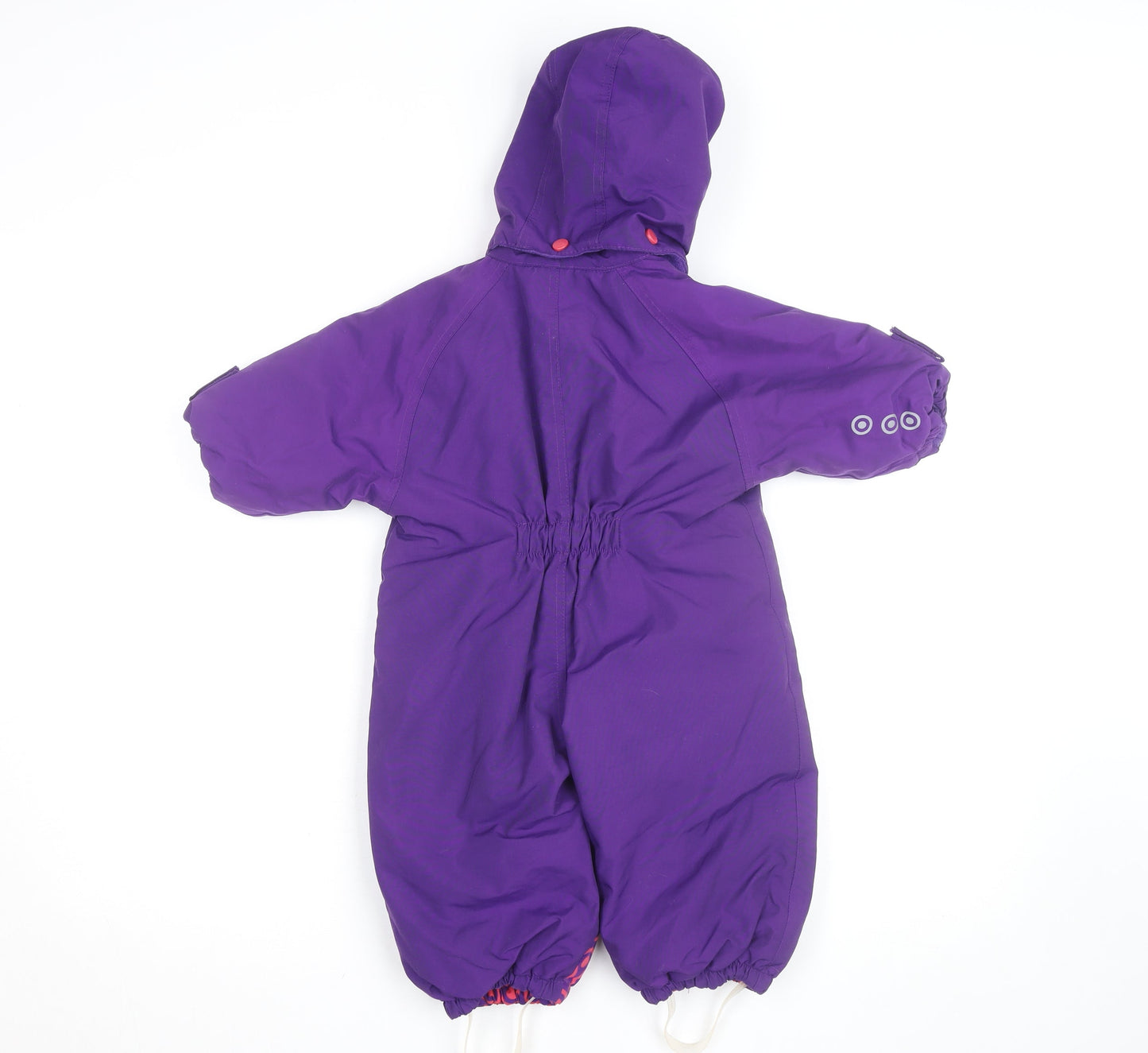 CareTec Unisex Baby Purple Waterproof Hooded Snowsuit 12 Months Winter Outdoor