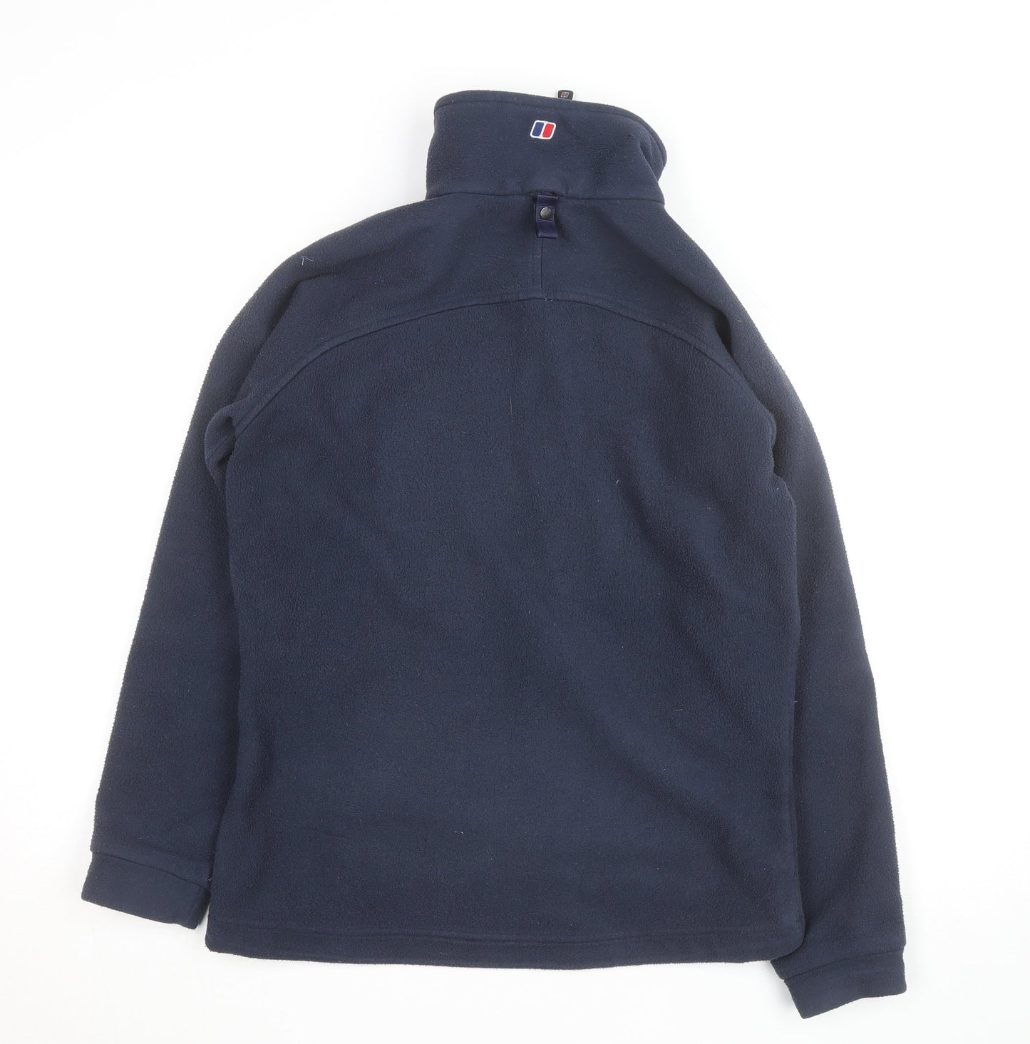 Berghaus Womens Blue Fleece Full Zip Mid-Length Jacket Size 10