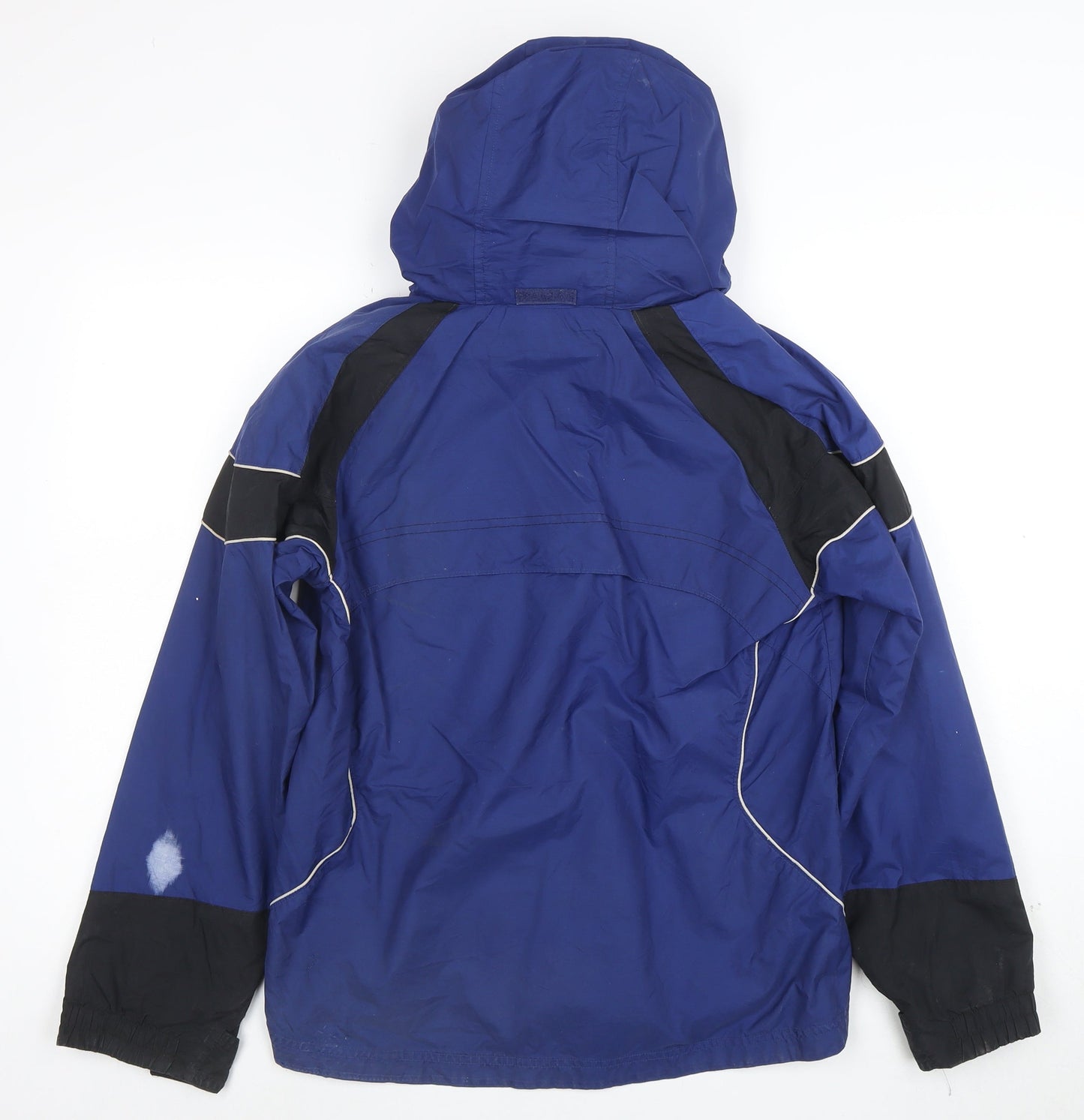 Columbia Boys Blue Hooded Waterproof Parka Jacket 14-16 Years