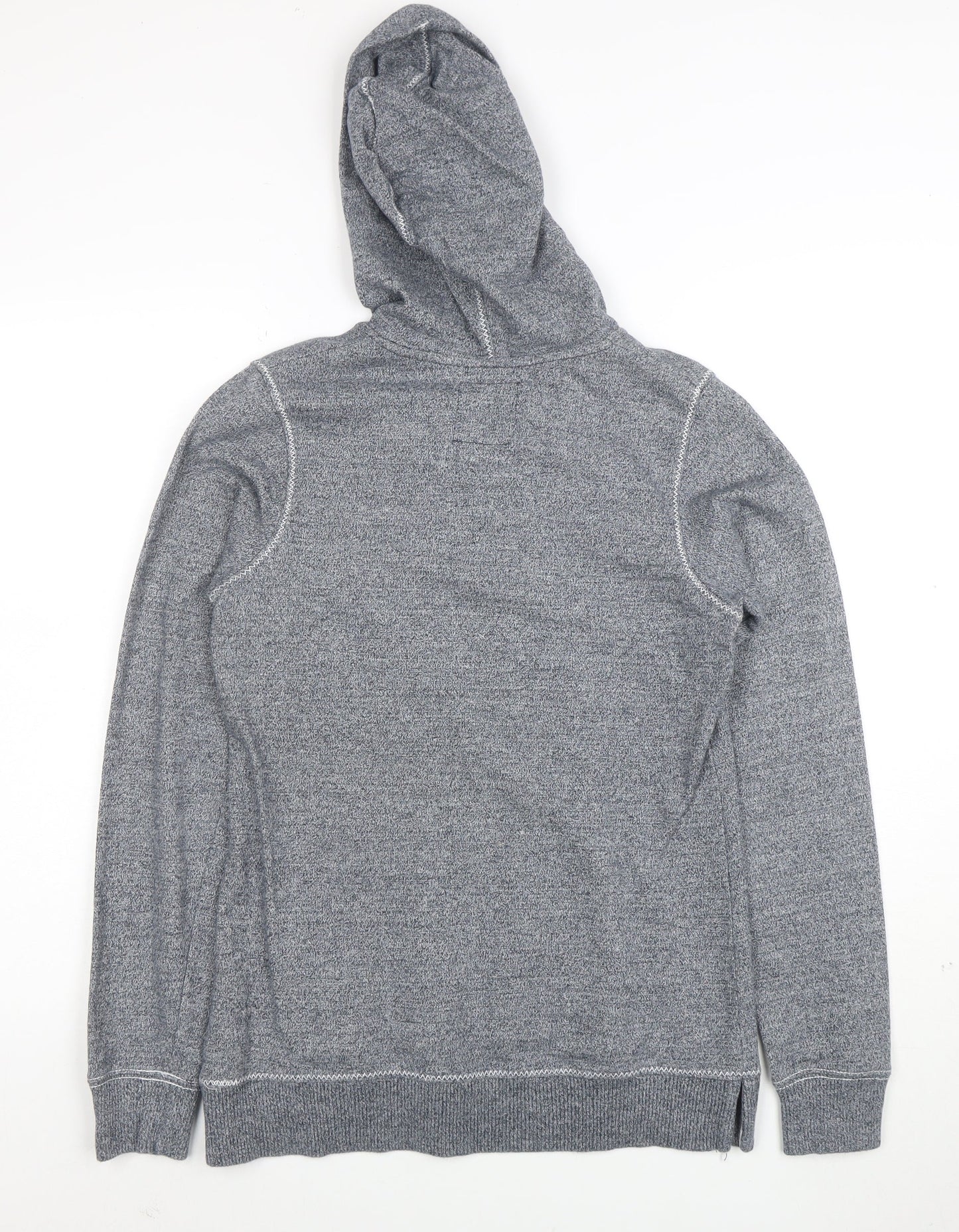 Antigua Men Grey Lace Up Hoodie Minnesota Timberwolves Size S Cotton