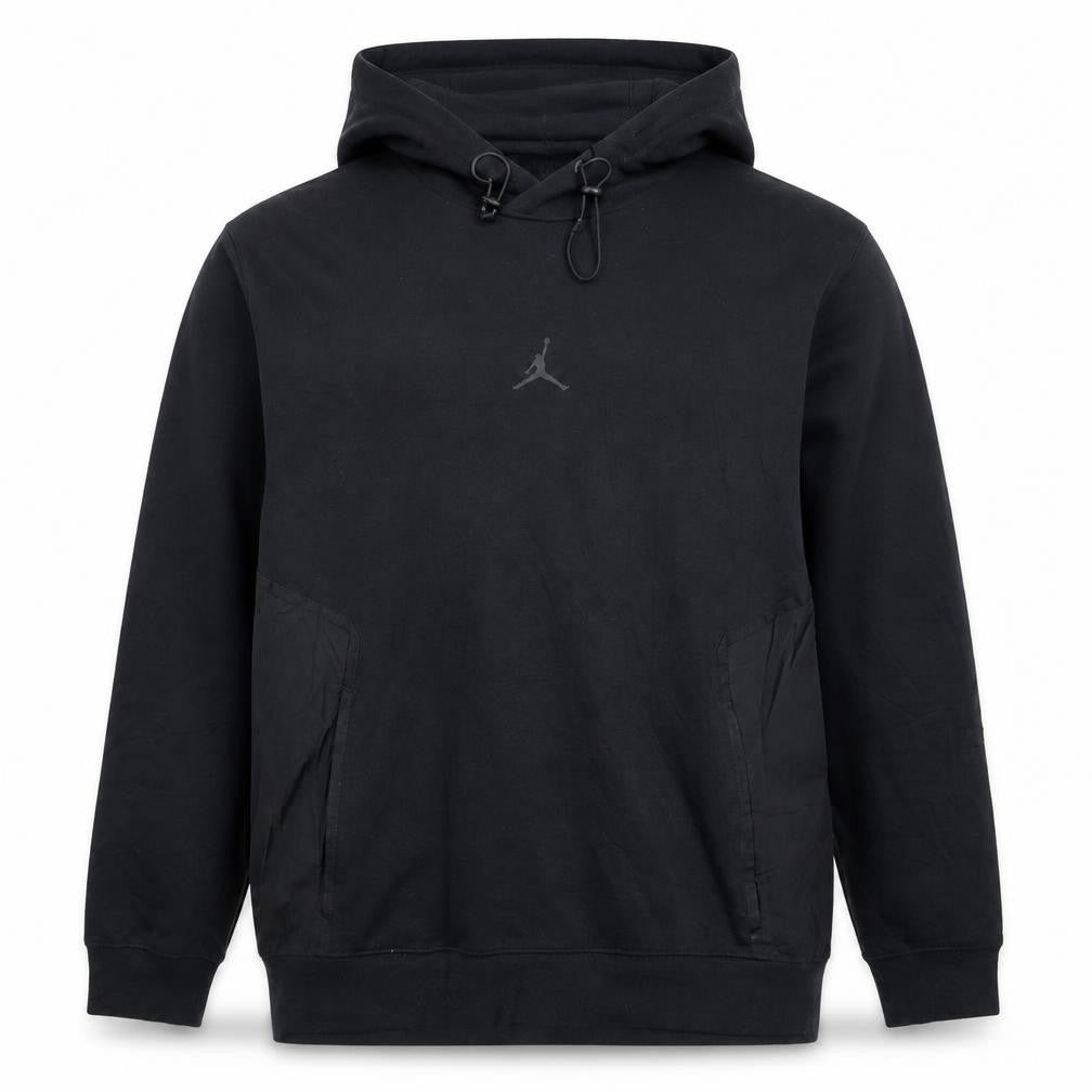Jordan Men's Black Pullover Hoodie M Regular Fit Dri-Fit Sportswear