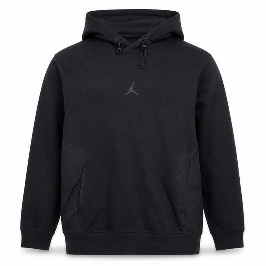 Jordan Men's Black Pullover Hoodie M Regular Fit Dri-Fit Sportswear