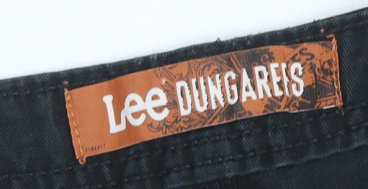 Lee Dungarees Men's Black Cargo Shorts Size 38 Regular Fit