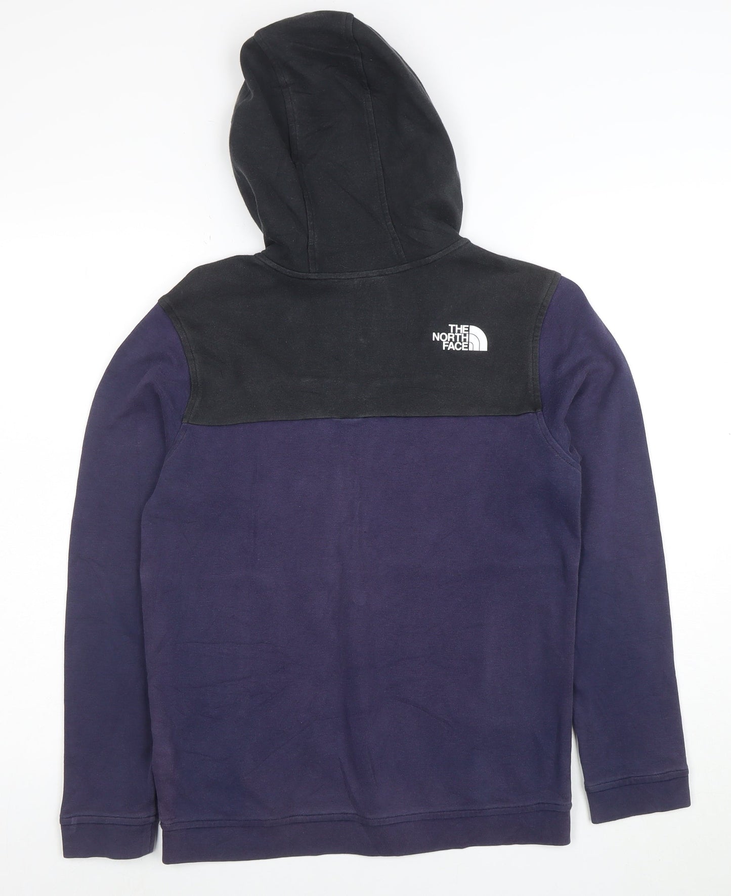 The North Face Boys Purple & Black 1/2 Zip Hoodie Size Large - L/14