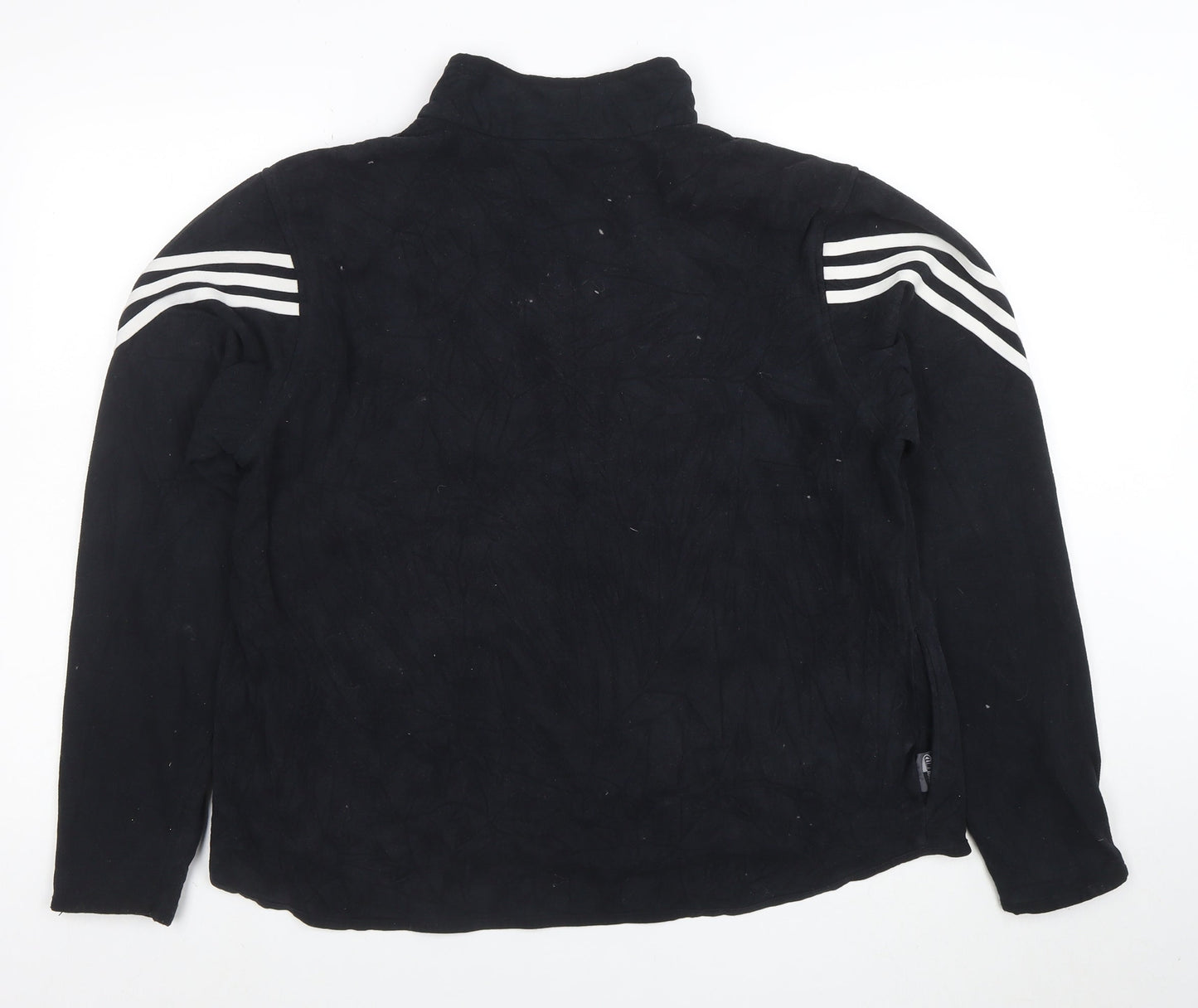 adidas Womens Black XL Full Zip Sports Jacket