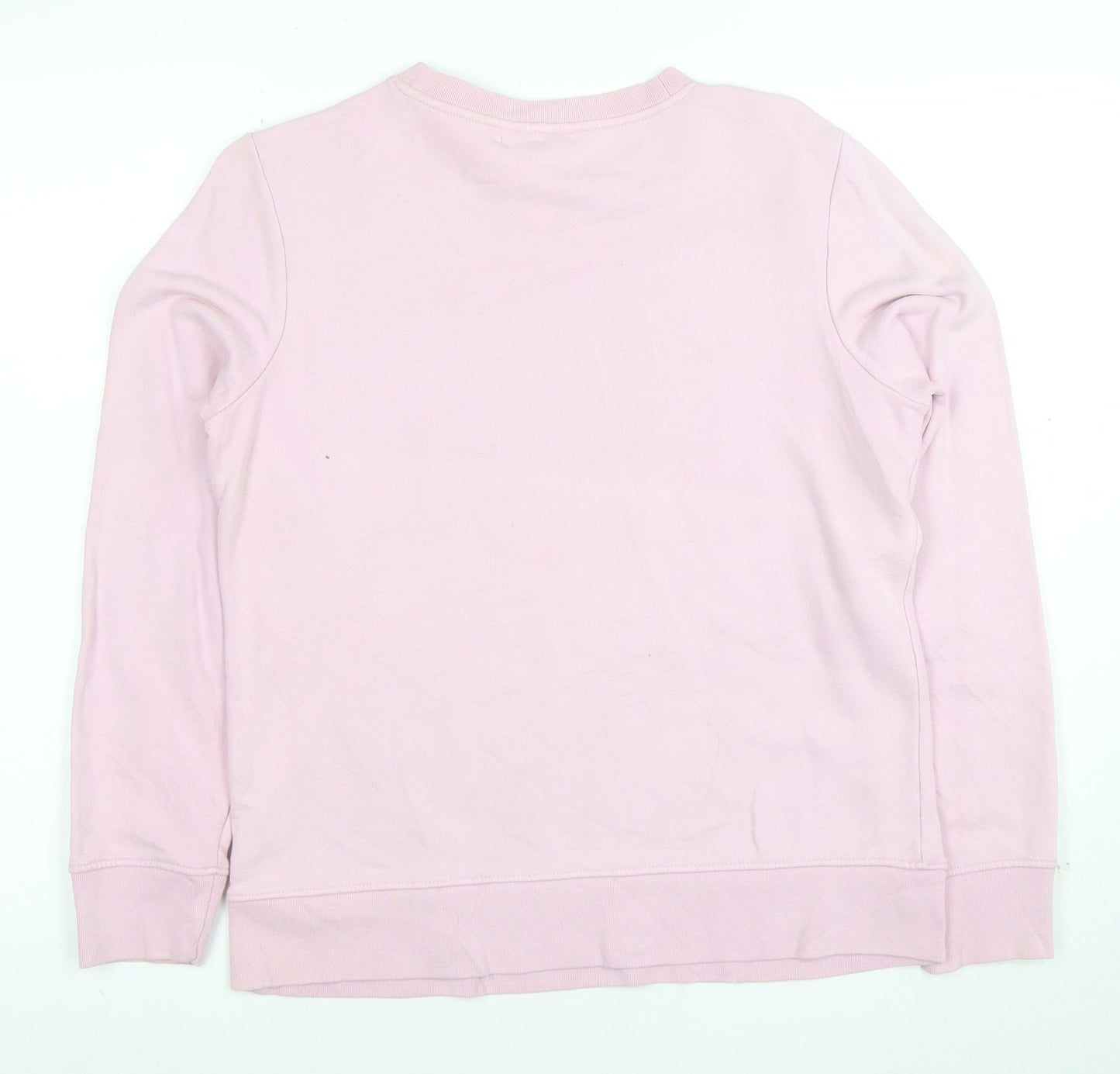 Tommy Hilfiger Women Pink Crew Neck Pullover Sweatshirt Size S