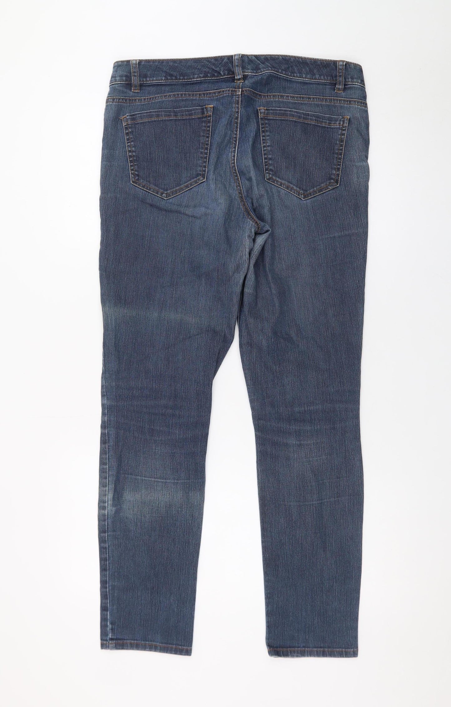 G.H. Bass & Co. Womens Blue Size 10 Slim Fit Skinny Jeans