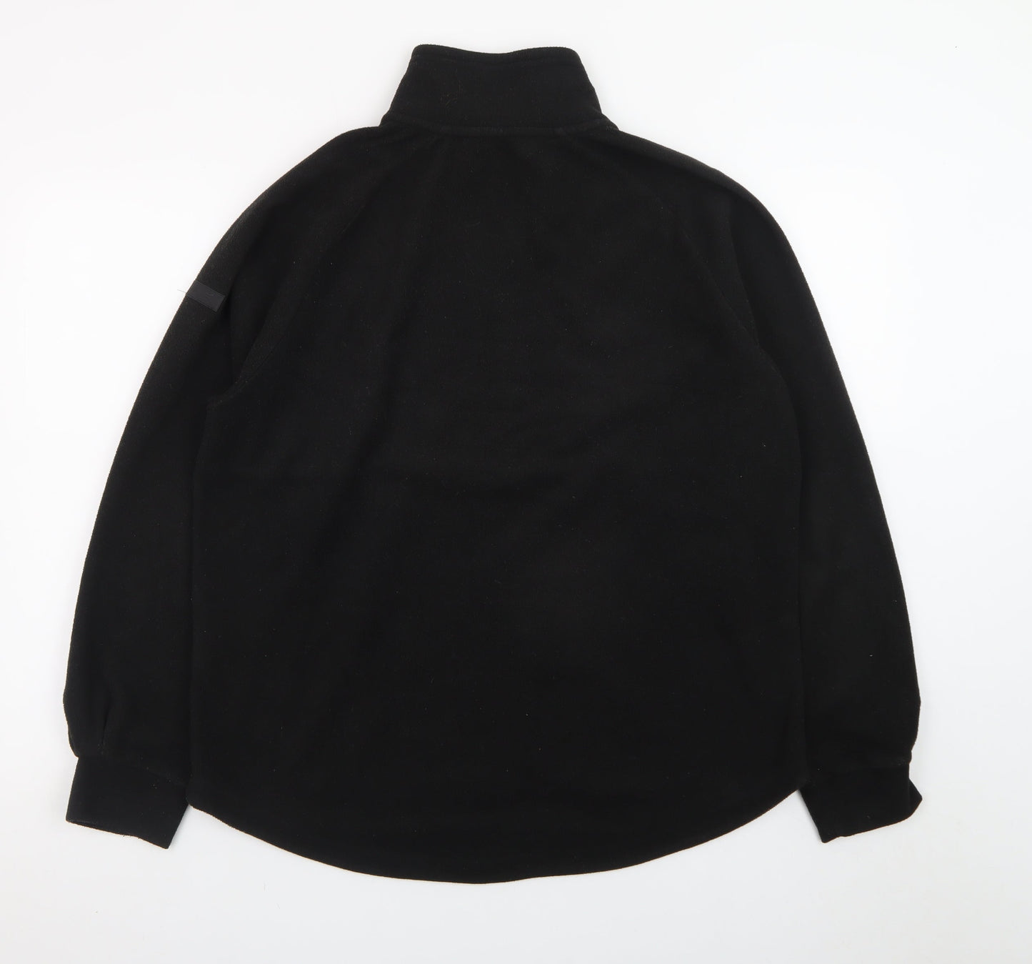 Regatta Great Outdoors Women's Black Fleece 1/2 Zip Pullover UK 12