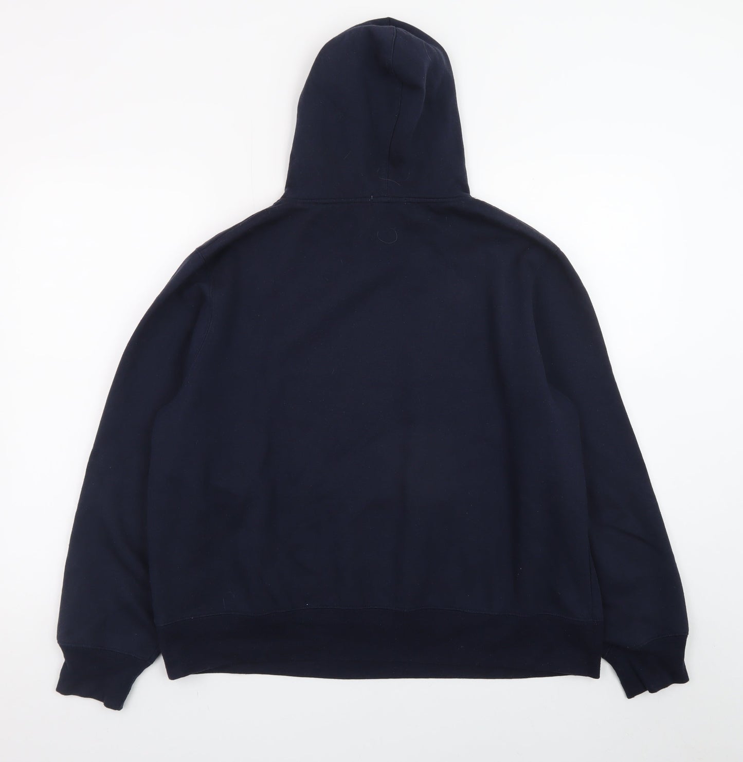 LA Gear Men's Blue Pullover Hoodie XL Graphic Logo Sportswear