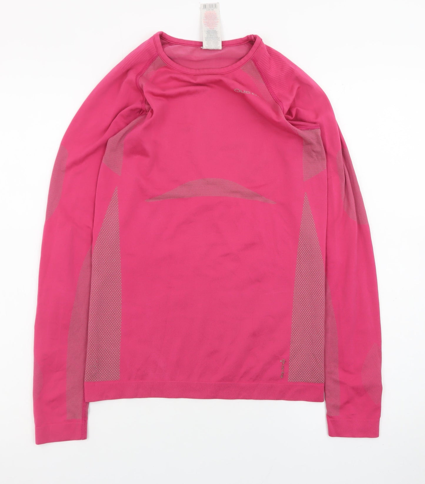 Quechua Women's Pink Long Sleeve Athletic T-Shirt Size 10