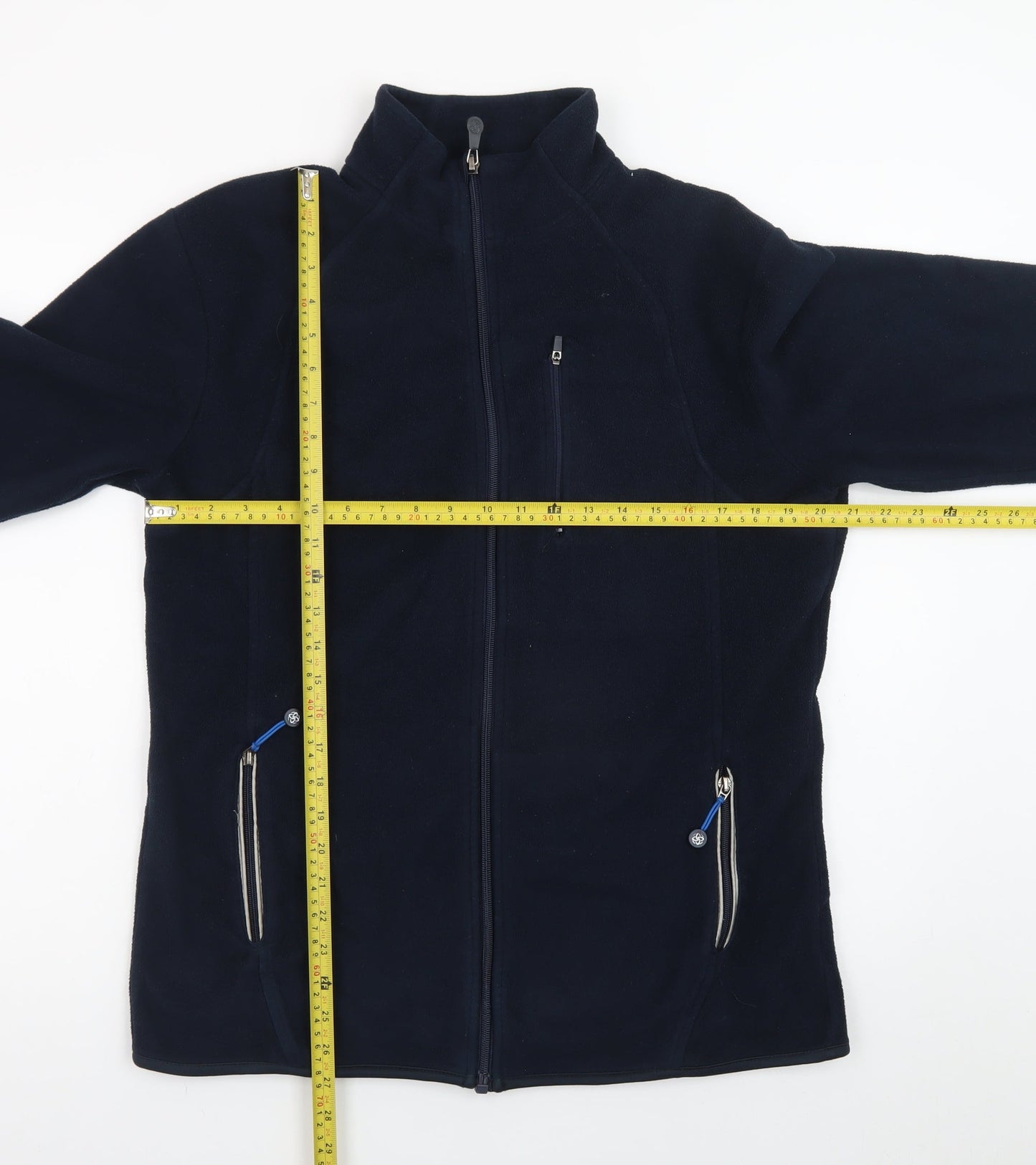 Cedar Wood State Men’s Blue Fleece Full Zip Jacket L