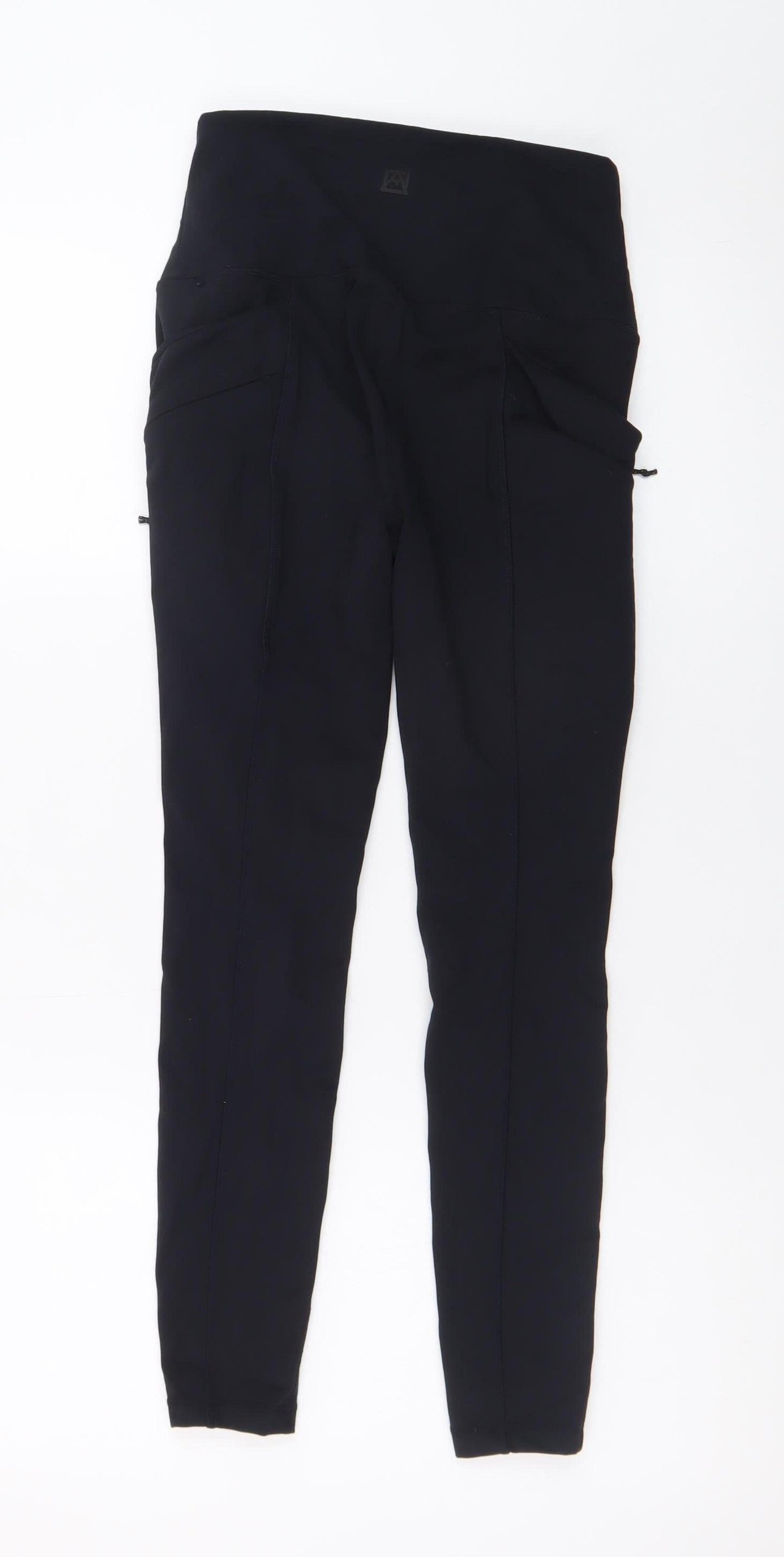 Avalanche Women’s Black XS High Rise Stretch Leggings with Pockets