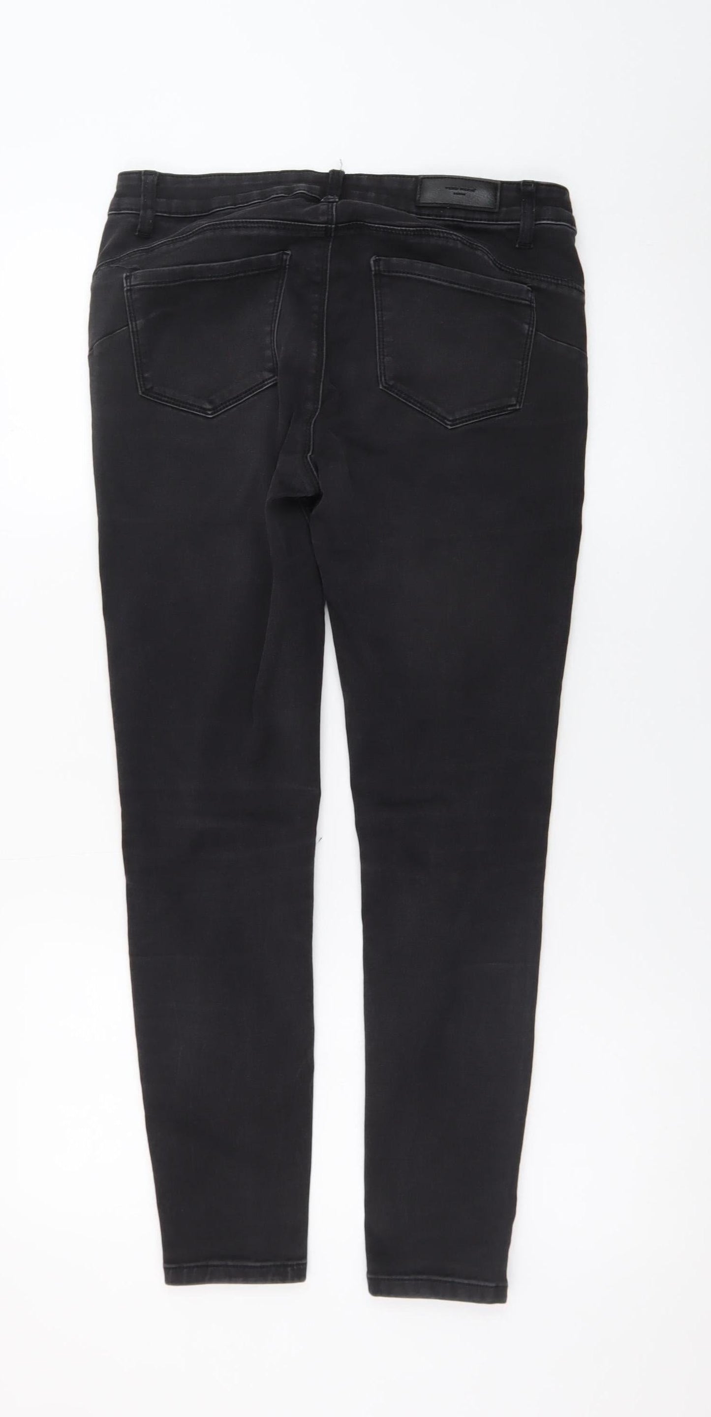 Vero Moda Women's Black Skinny Jeans M 30in Slim Fit Denim