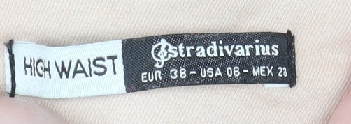 Stradivarius Women’s Beige High Waist Skinny Jeans Size 10
