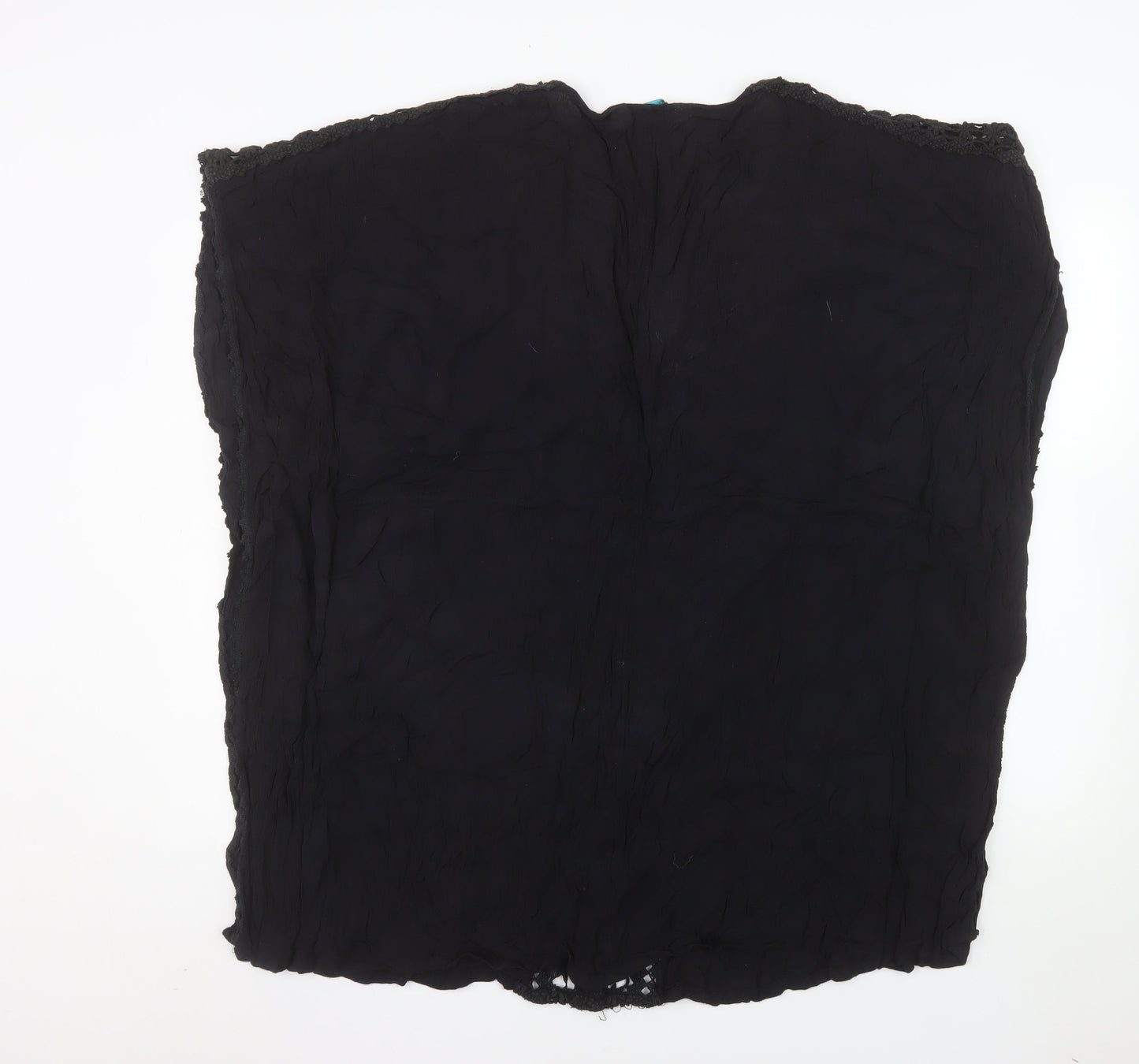 Debenhams The Collection Black Viscose Tunic Top Women’s M