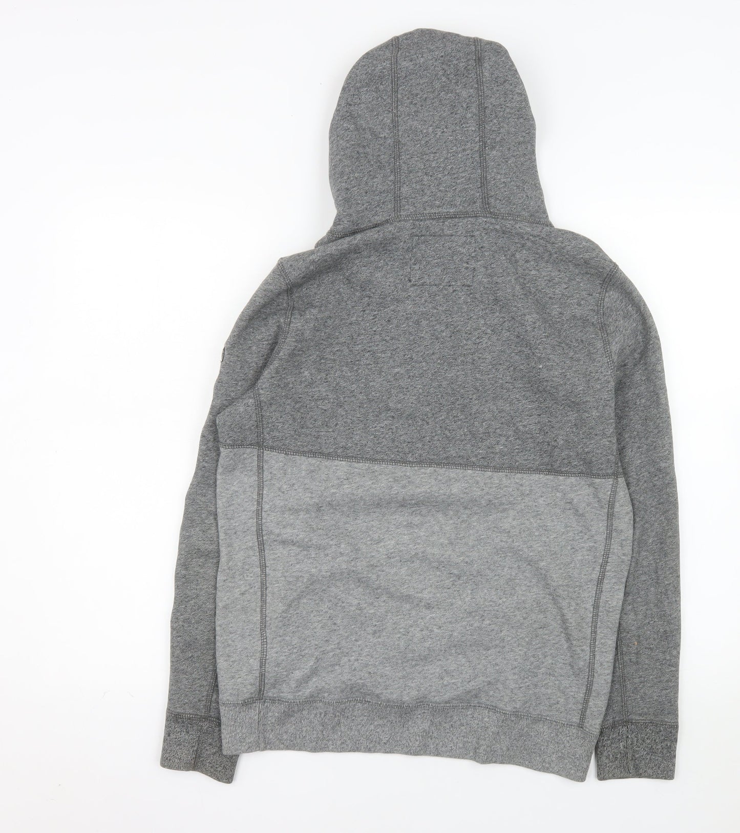 Abercrombie & Fitch Mens Grey XS Pullover Hoodie Logo Fleece