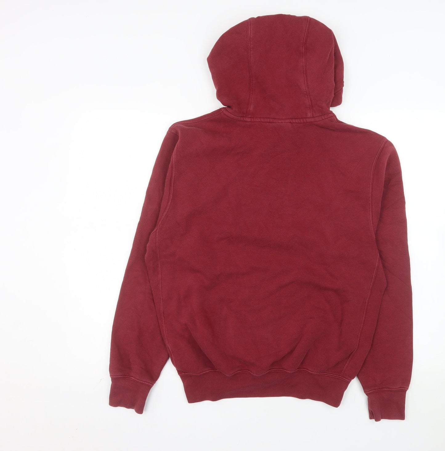 Nike Men's Red Pullover Hoodie XS Graphic Sports Fleece
