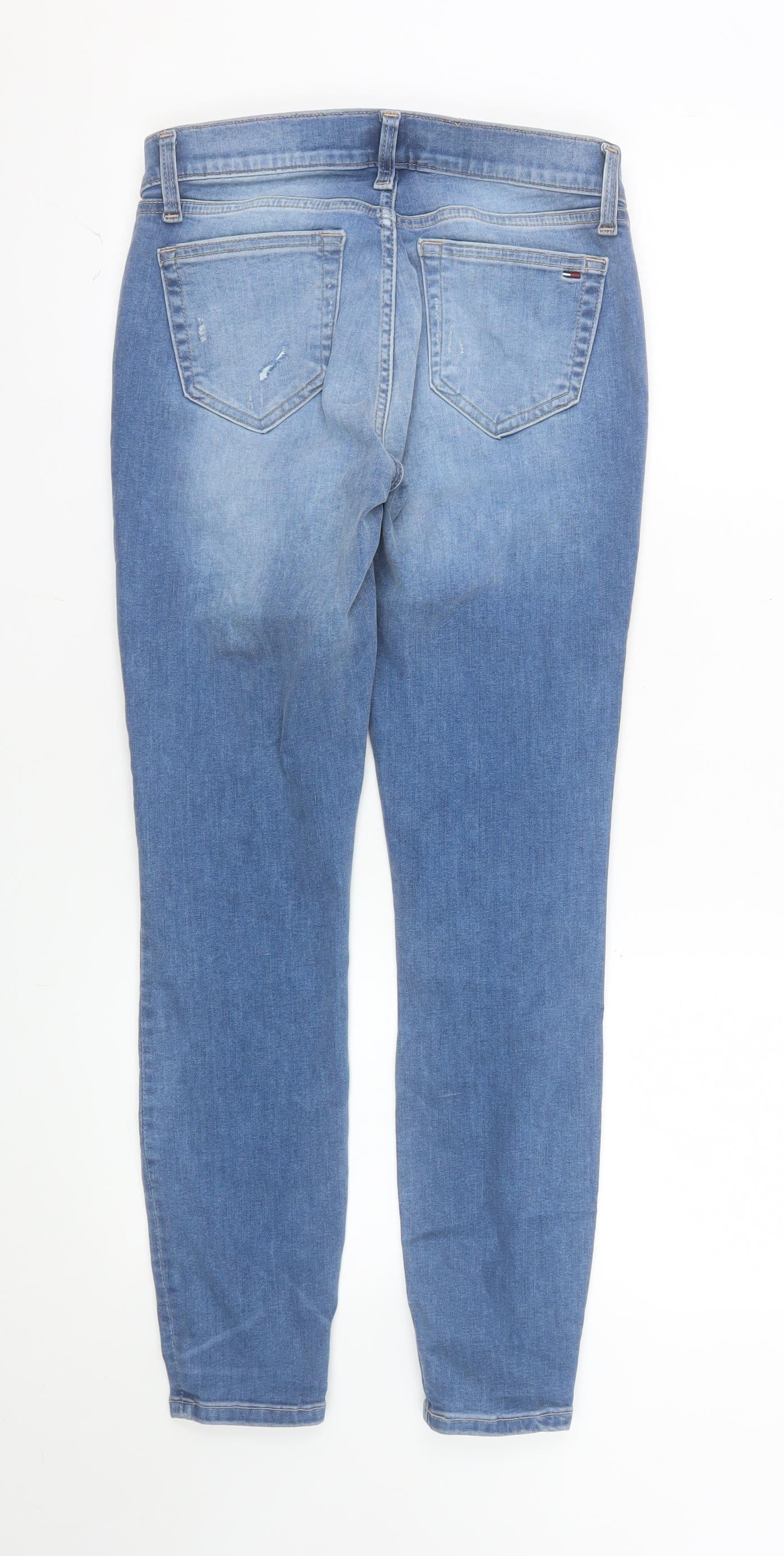 Tommy Hilfiger Women Blue Jegging Jeans Size 4 Slim Stretch Denim