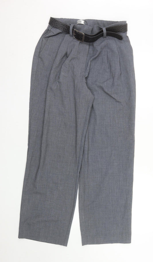 Gallery Women’s Grey Size 14 Pleated Dress Pants Trousers