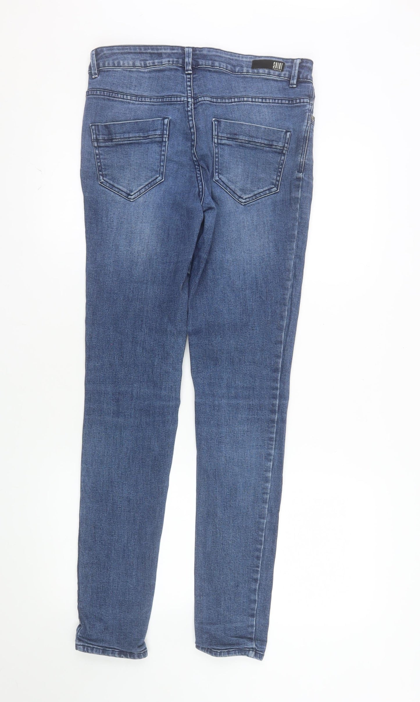 Saint Tropez Women's Blue 29x32 Slim Fit Skinny Denim Jeans
