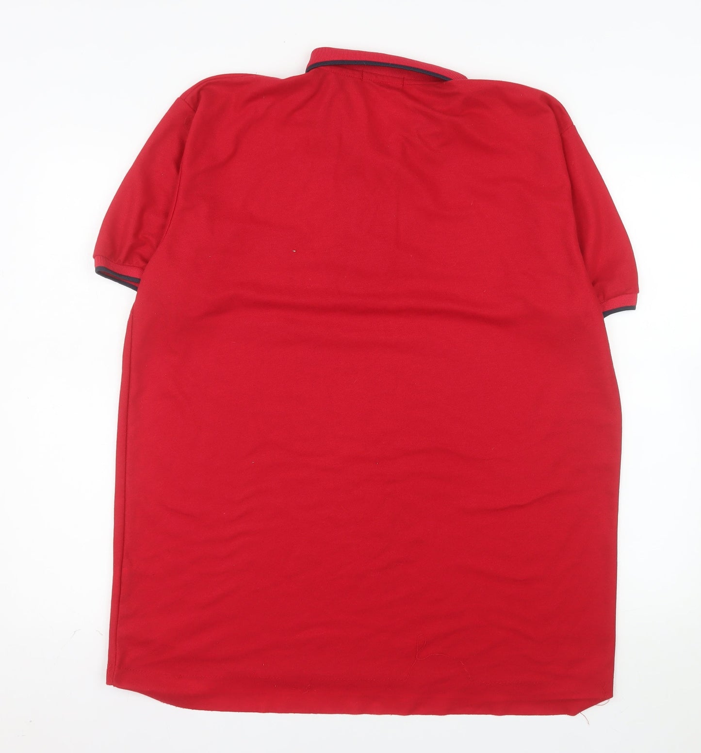 Jinhaolai Men’s Red 4XL Cotton Blend Golf Polo Shirt
