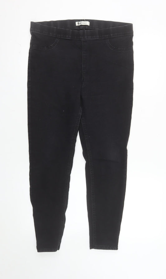 Marks and Spencer Womens Black Jegging Jeans Size 14 Short