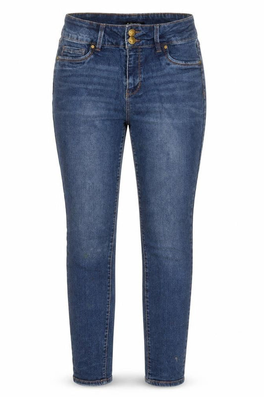 d.jeans Women Blue Size 10 Skinny Slim Fit Stretch Denim Jeans