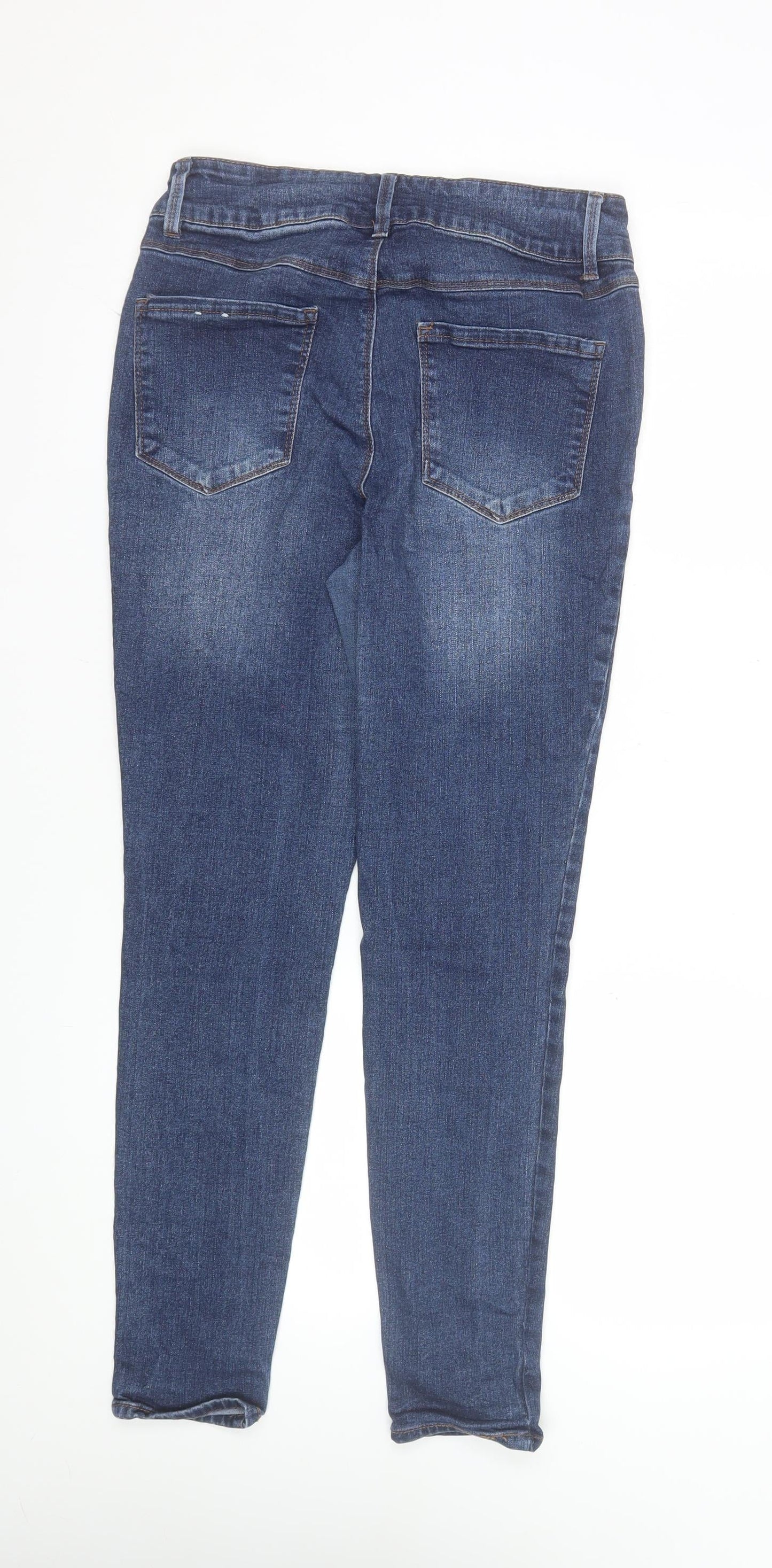 d.jeans Women Blue Size 10 Skinny Slim Fit Stretch Denim Jeans