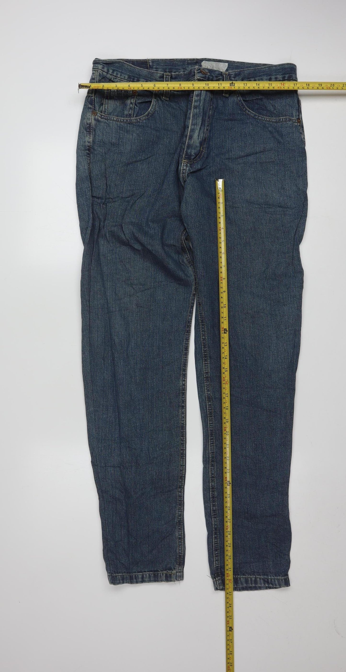 Levi's 505 Men's Blue Regular Fit Straight Denim Jeans W36 L34
