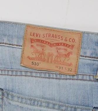 Levi’s 510 Men’s Blue Light Wash Skinny Denim Jeans W31 L32