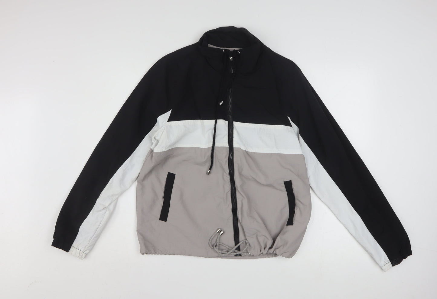 Ashley by 26 International Women's Black M Windbreaker Jacket
