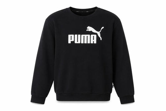 Puma Men's Black XS Pullover Crew Neck Graphic Sweatshirt