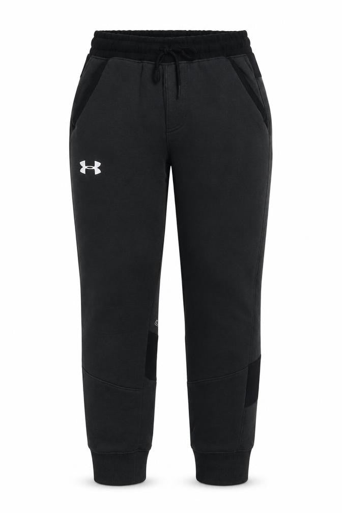 Under Armour Boys Black Large ColdGear Jogger Sweatpants Trousers