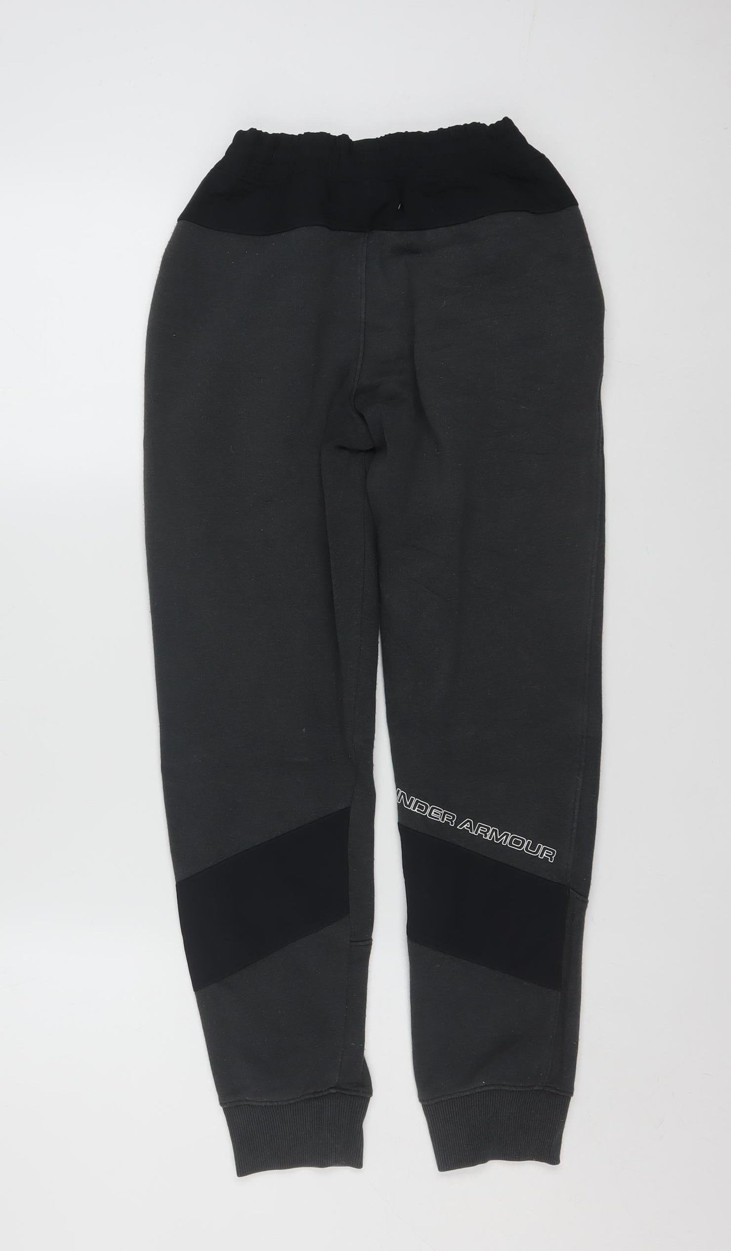 Under Armour Boys Black Large ColdGear Jogger Sweatpants Trousers