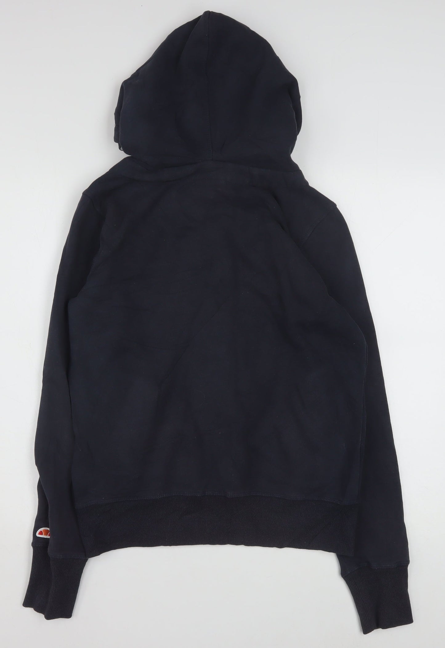 Ellesse Women’s Navy Blue Button Hoodie Size 12 Cotton Blend