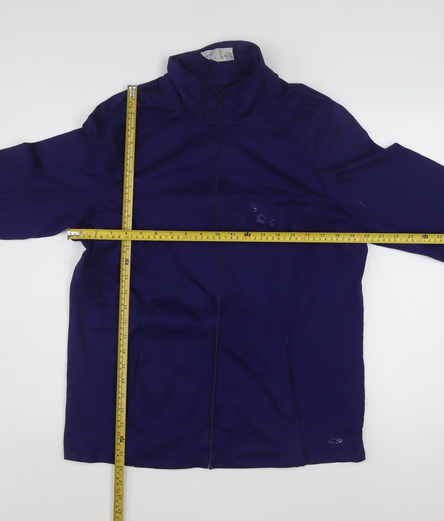 Champion Men Blue XL Track Jacket Full Zip Lightweight Activewear