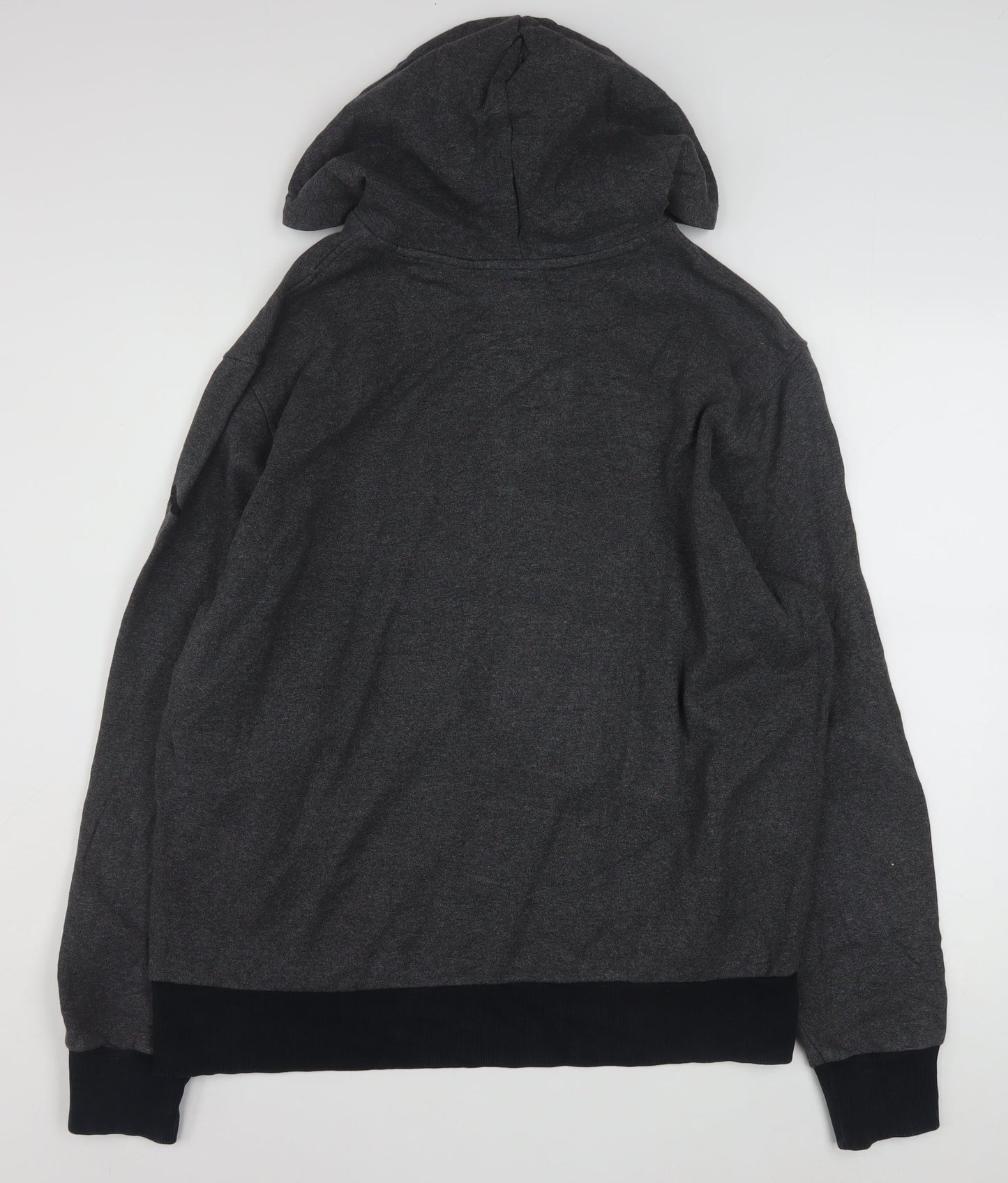 Puma Men's Grey XL Pullover Hoodie Sports Fleece Sweatshirt