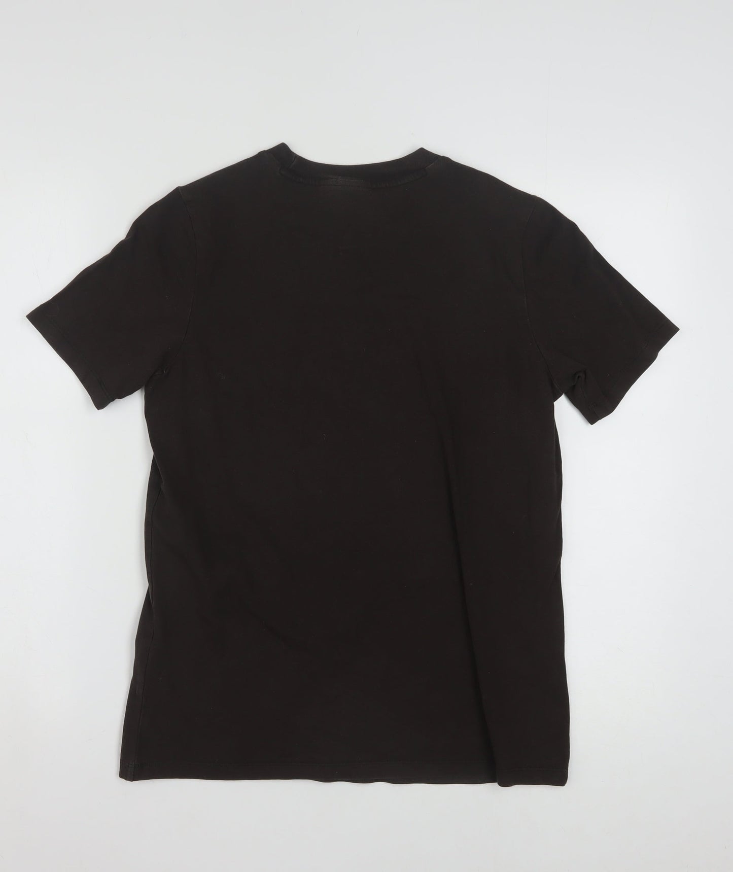 Adidas Womens Black Crew Neck Short Sleeve T-Shirt Size 14