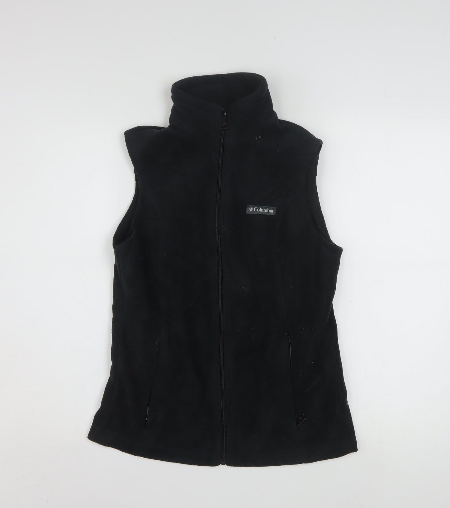 Columbia Womens Black Fleece Bodywarmer Waistcoat Size S