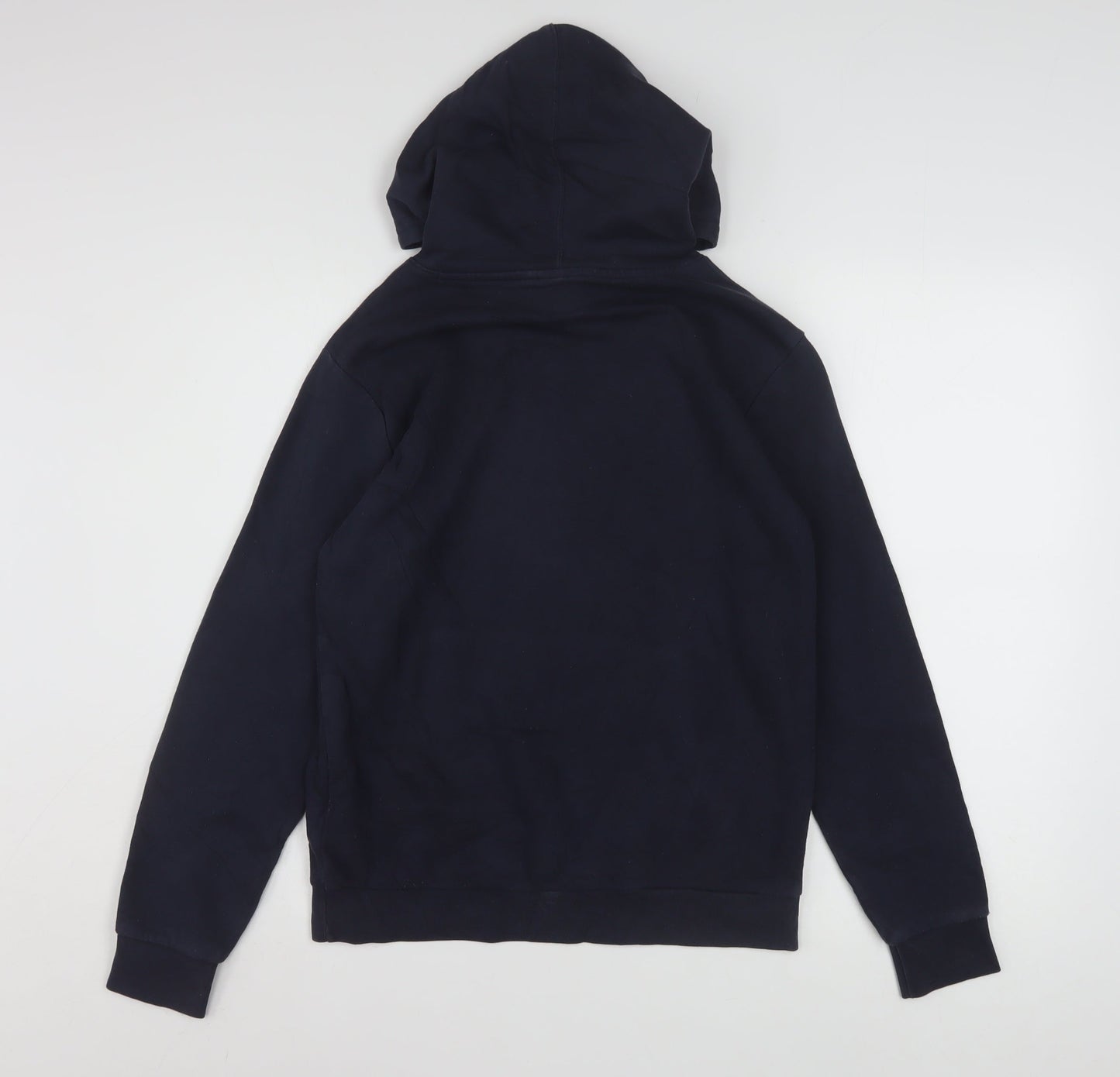 Champion Boys Black Hoodie 13-14 Years Pullover Fleece Logo Sweatshirt
