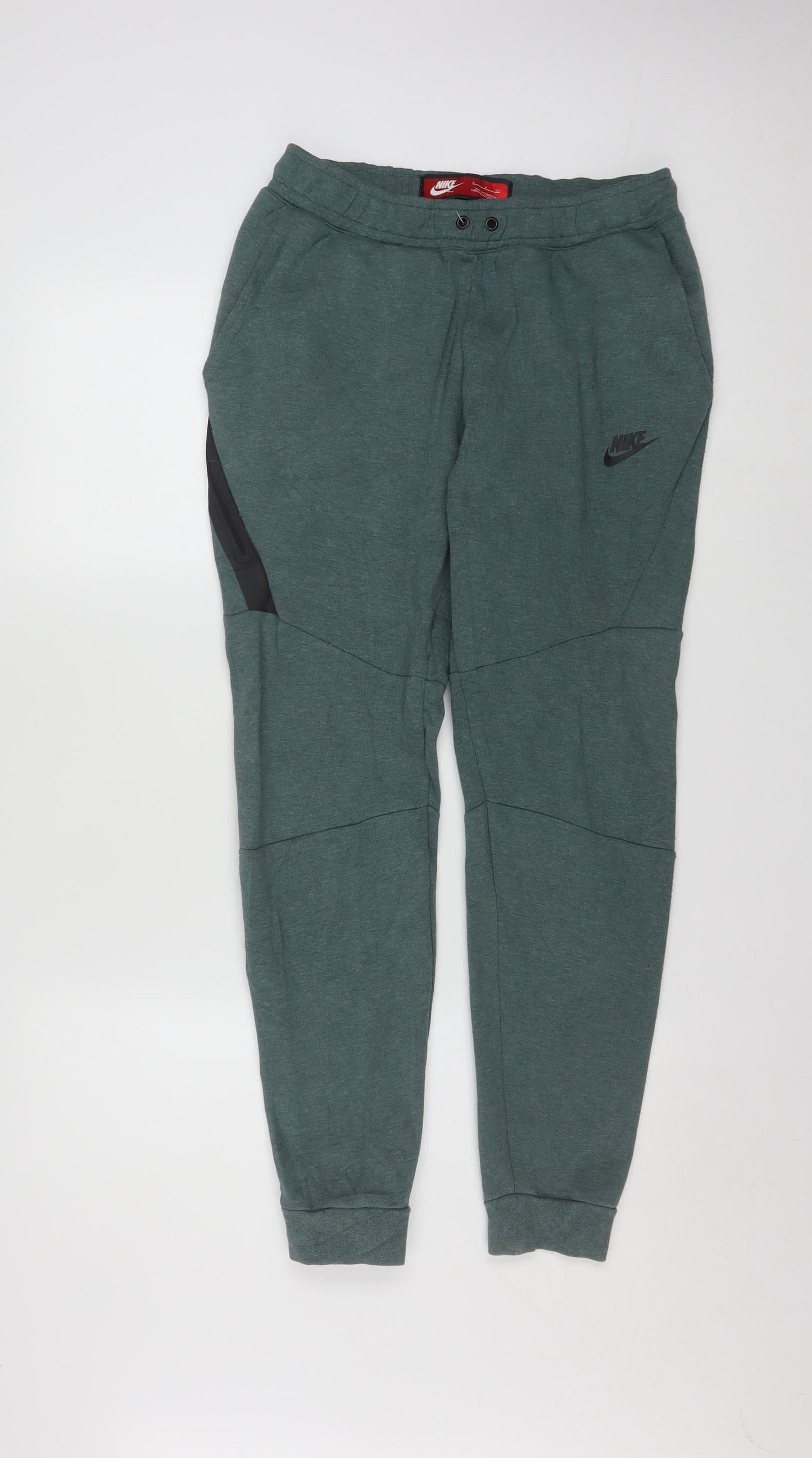 Nike Men's Green Jogger Sweatpants Size S Regular Fit Cotton Blend