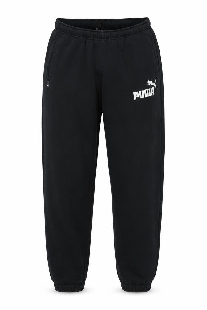 Puma Men's Black Jogger Sweatpants Trousers Size M Regular Fit