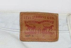 Levi's Women's Blue Light Denim 501S High Rise Straight Jeans Size 6