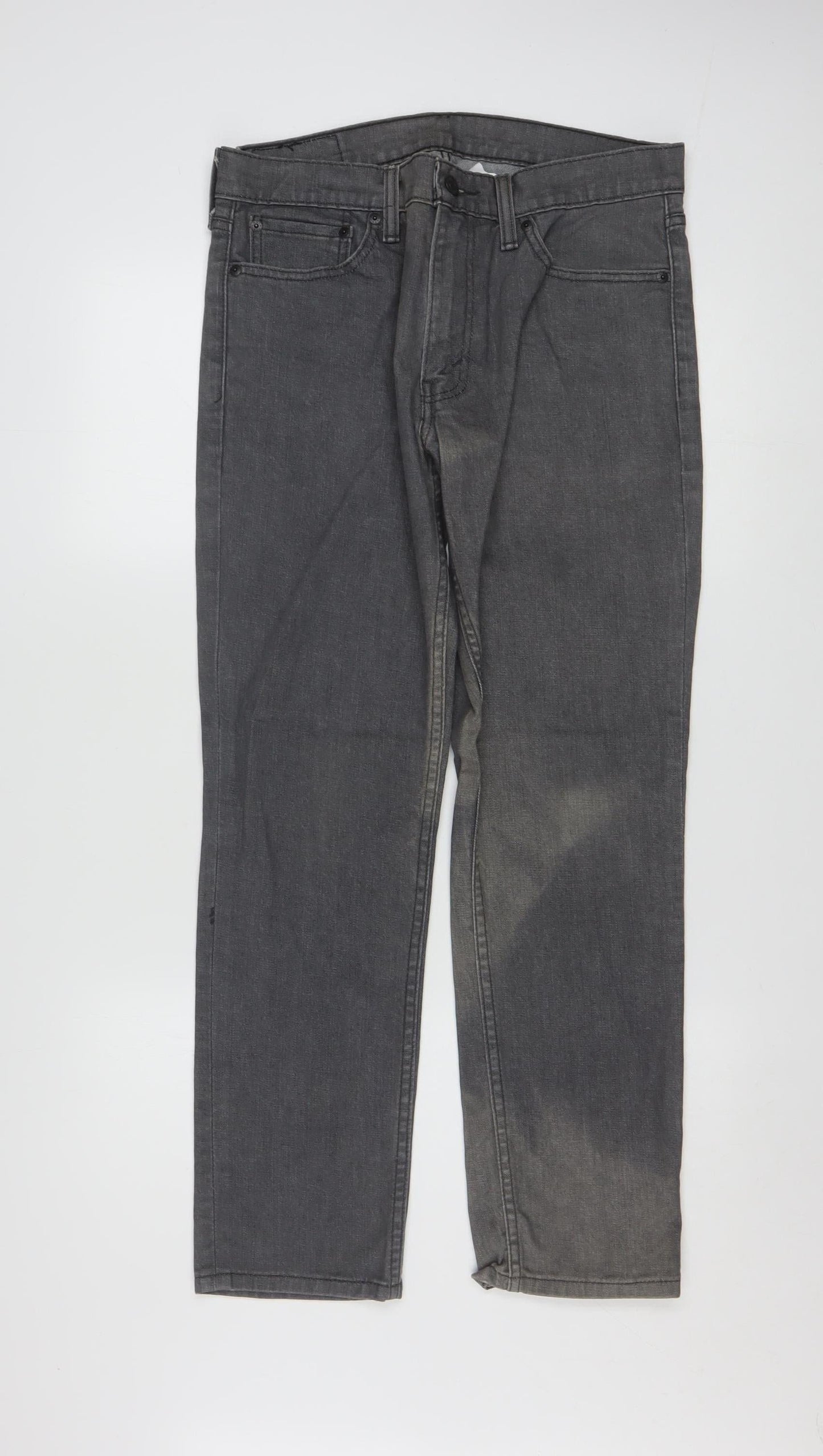 Levi's Men's Grey 511 Slim Straight Denim Jeans 33x30