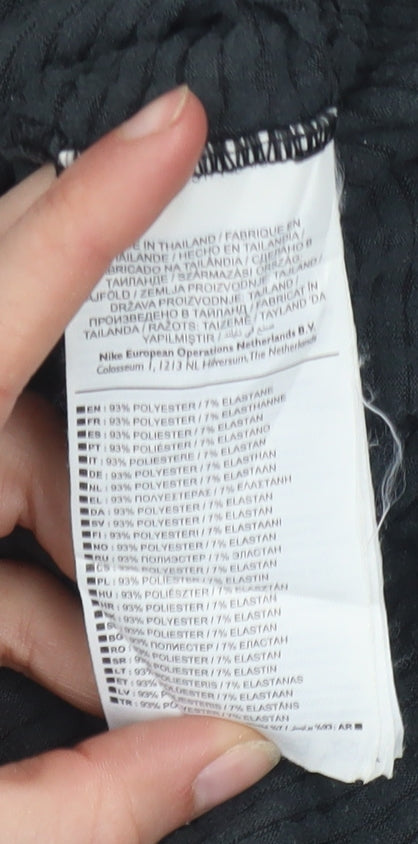 Nike Men's Black Dri-FIT 1/2 Zip Running Sweatshirt Size L