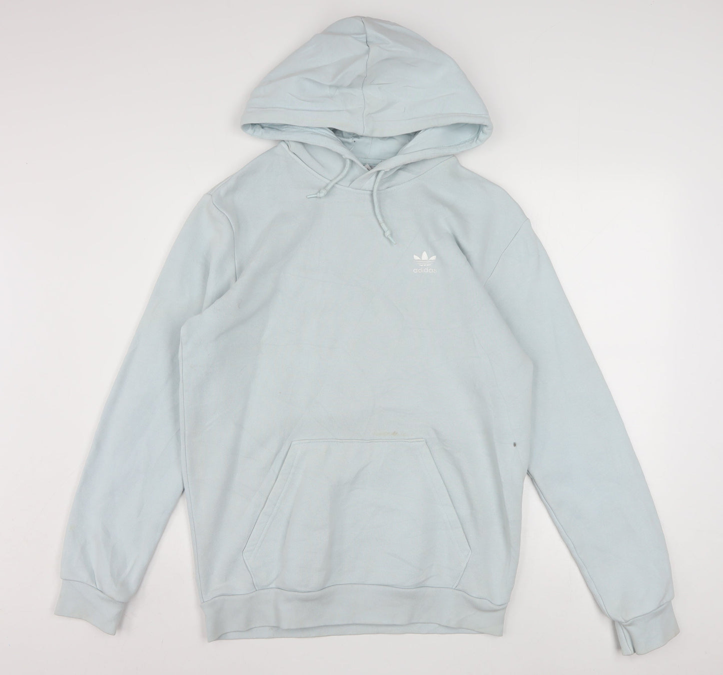 Adidas Men’s Blue Pullover Hoodie Size M Regular Fit