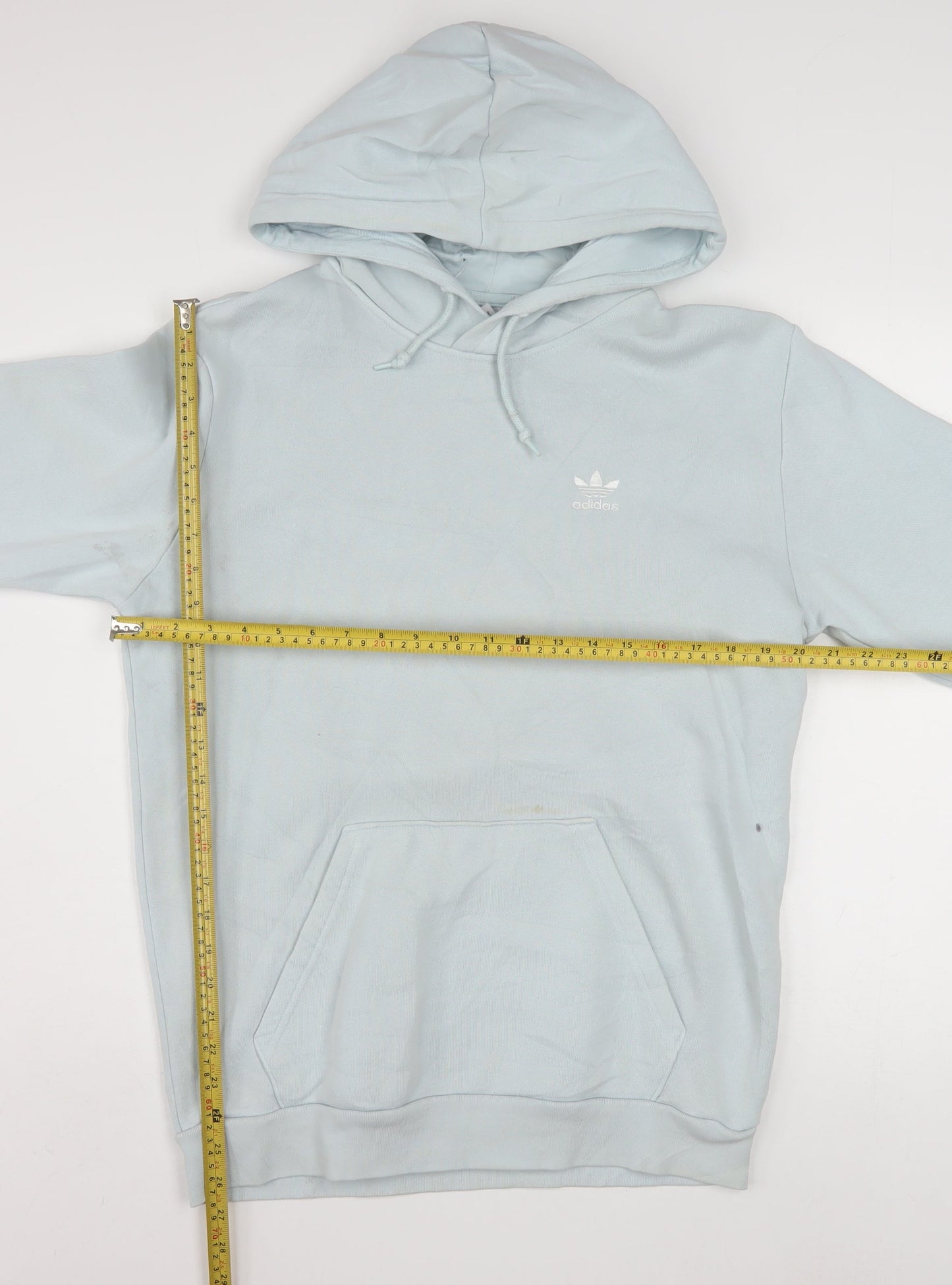 Adidas Men’s Blue Pullover Hoodie Size M Regular Fit
