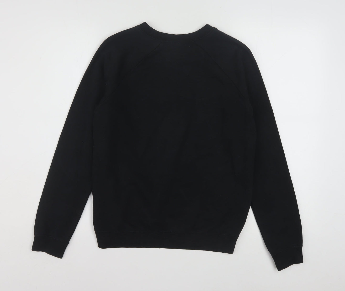 Nike Men’s Black XS Pullover Sweatshirt Graphic Logo Crew Neck