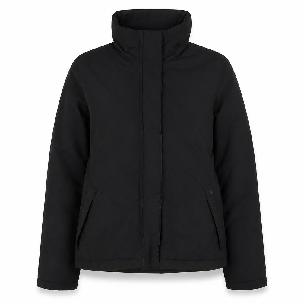 Robe di Kappa Womens Black Insulated Full Zip Winter Jacket L