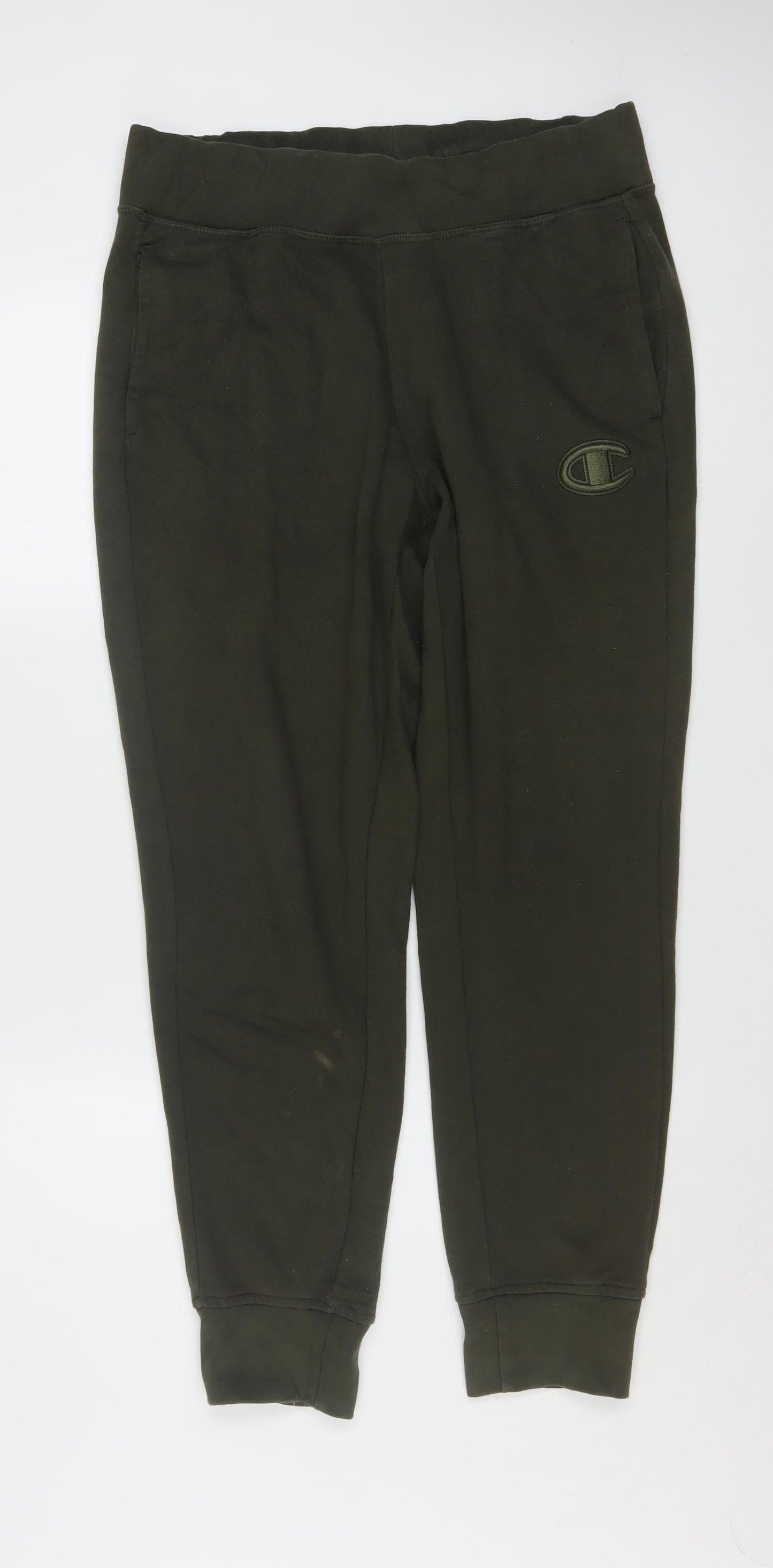 Champion Men's Green Jogger Sweatpants Size M Regular Fit